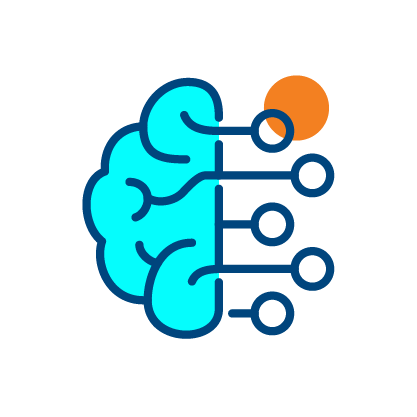 augmented intelligence icon